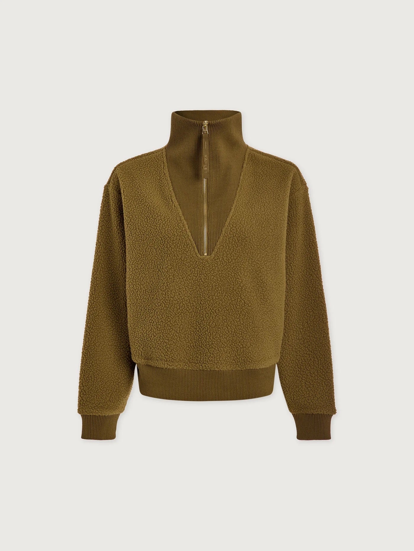 Jaylin Half Zip Fleece - Olive Leaf