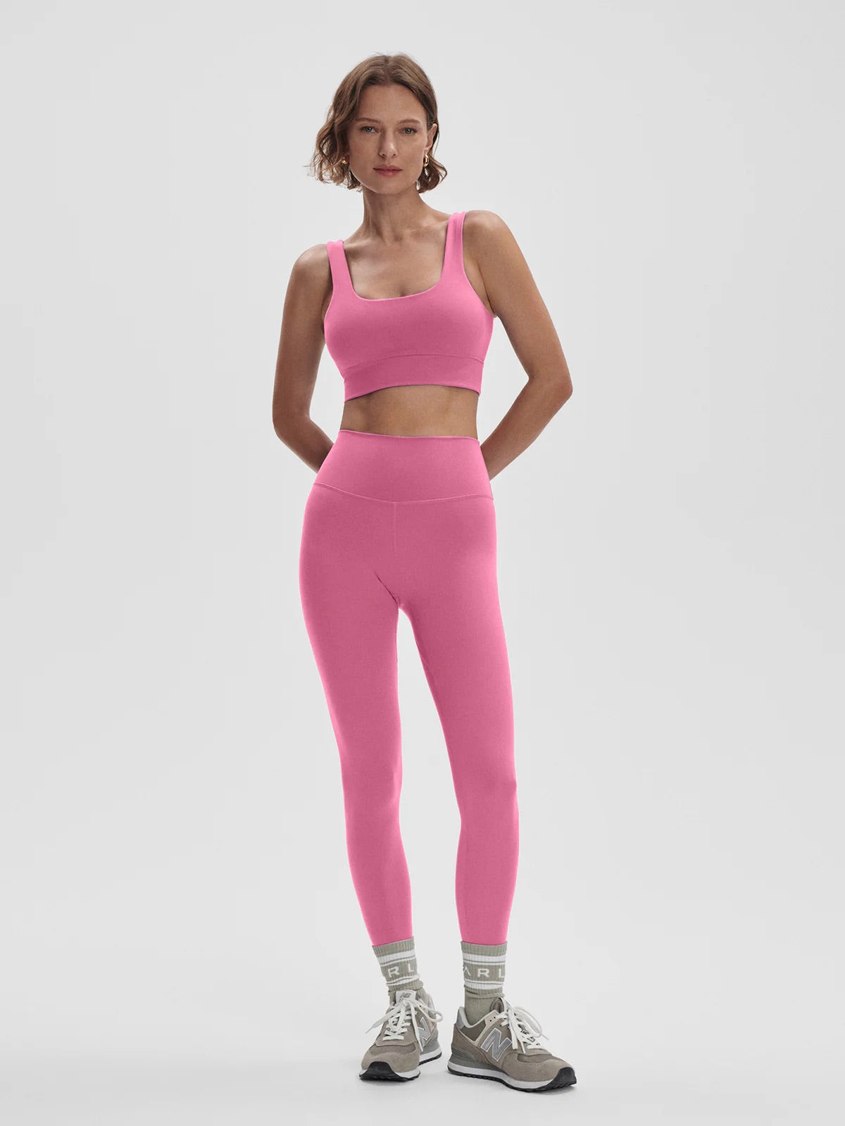 Freesoft High Rise Legging 25 - Ibis  Rose