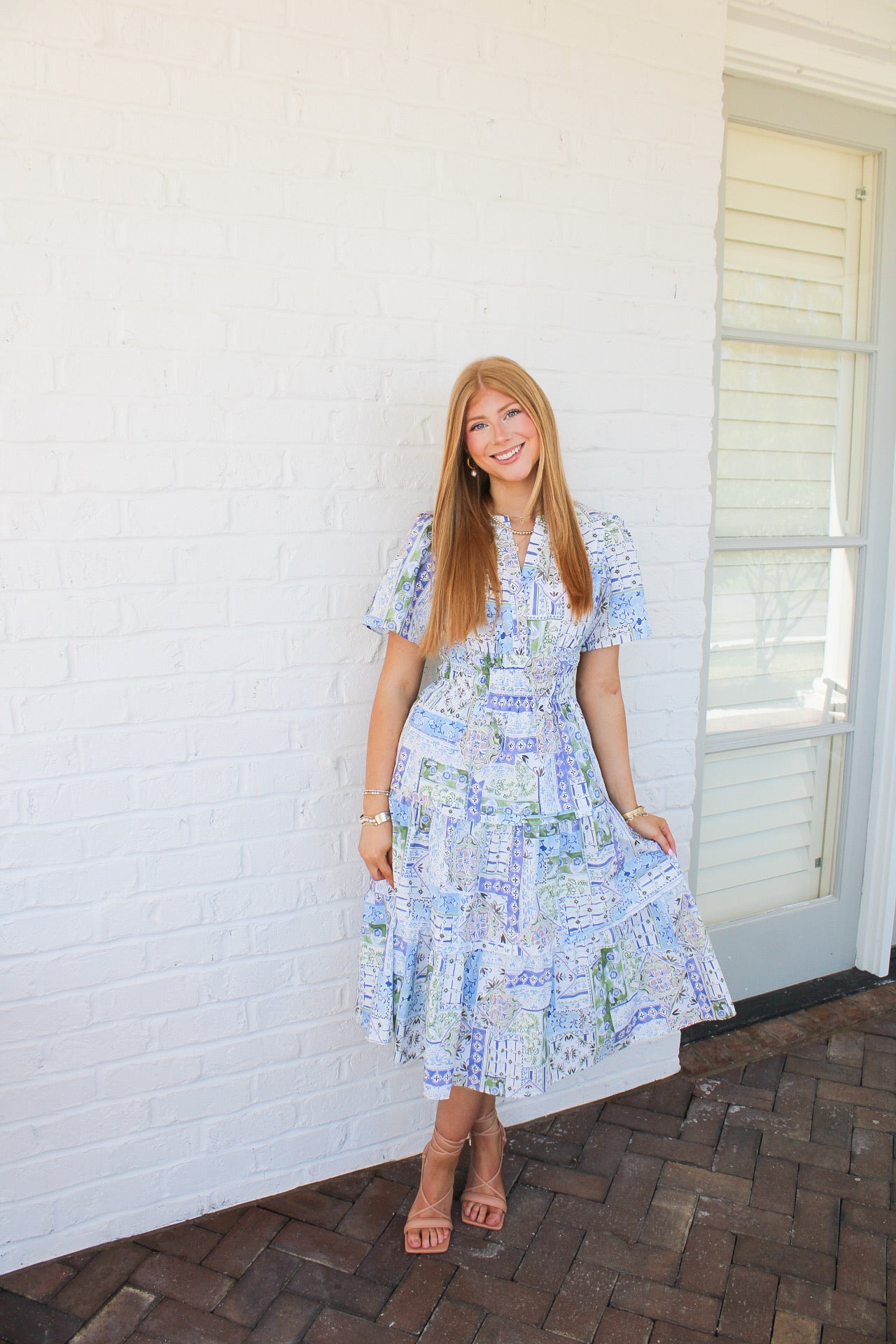 Villa Romantica Midi Dress