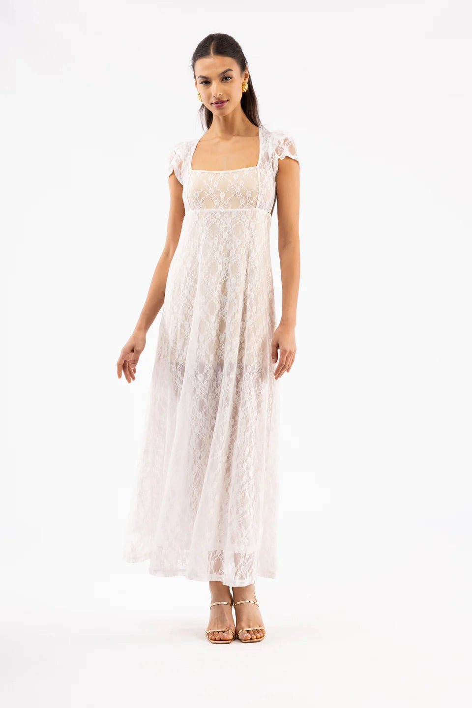 The Meg Dress- White