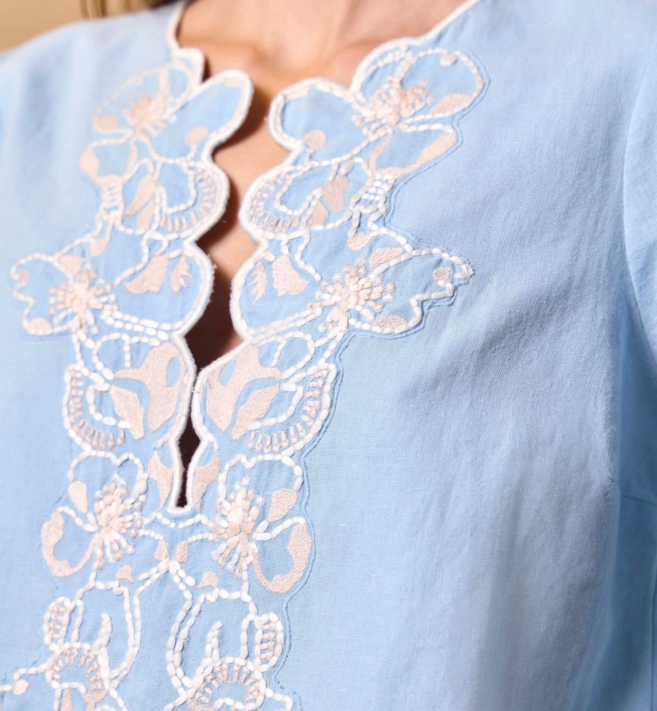 Manon Blouse - Glacier Lake