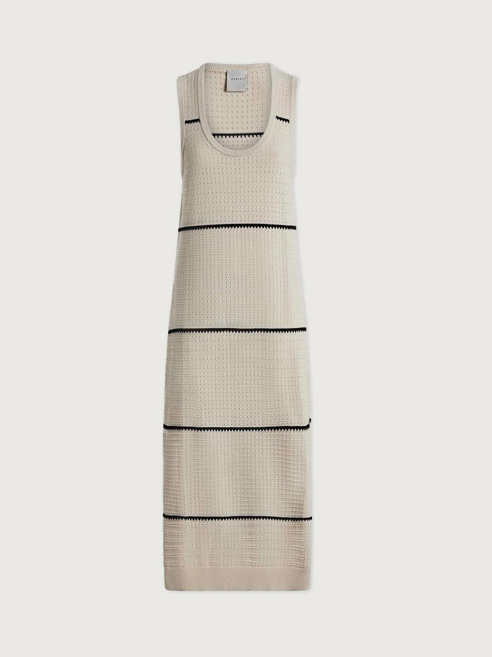 Scott Scoop Neck Midi Dress - Birch