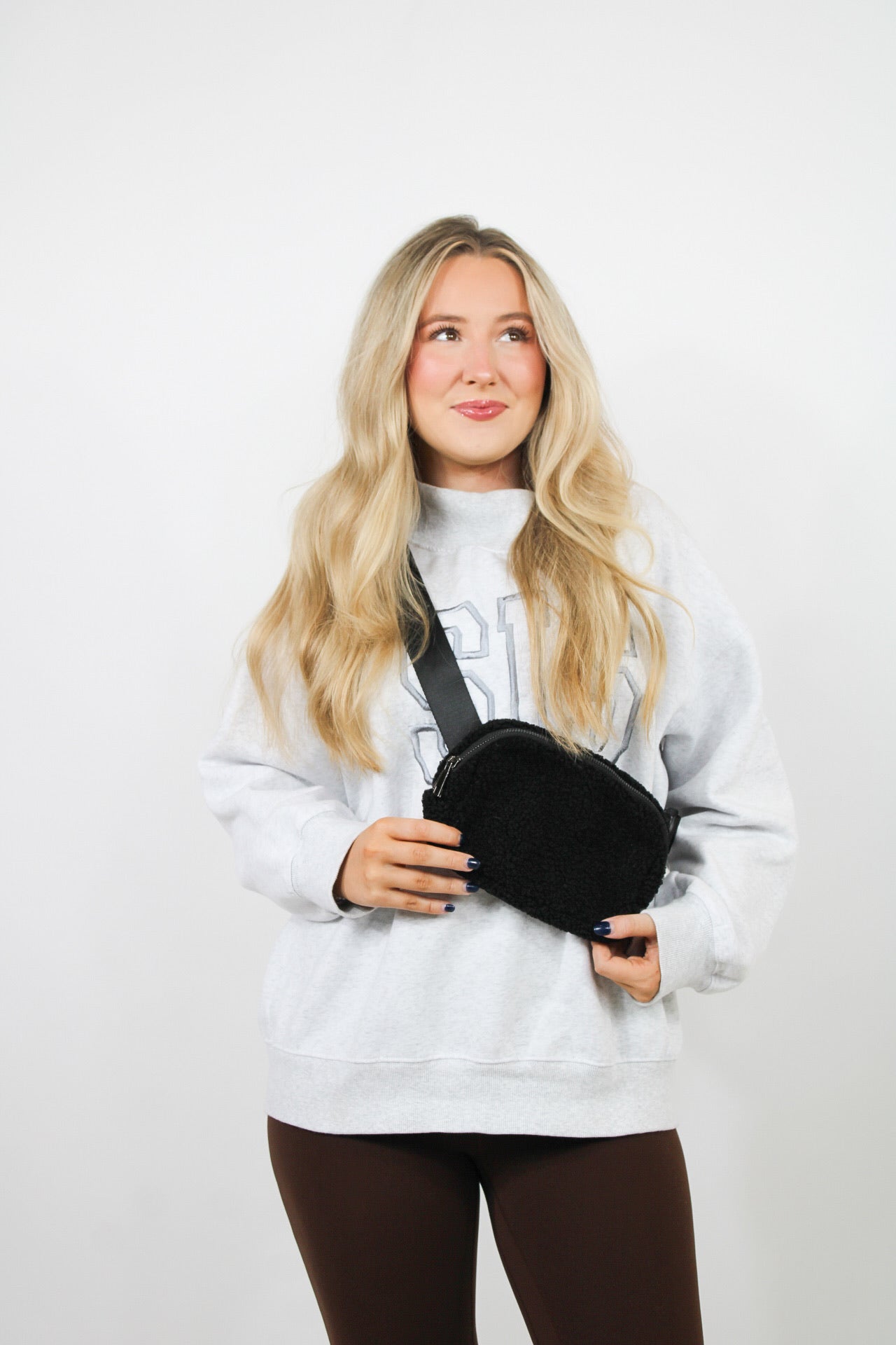 Fuzzy Crossbody Bags