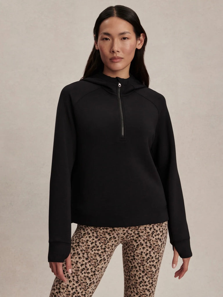 Karo Half Zip Midlayer - Black - Shopsisterology