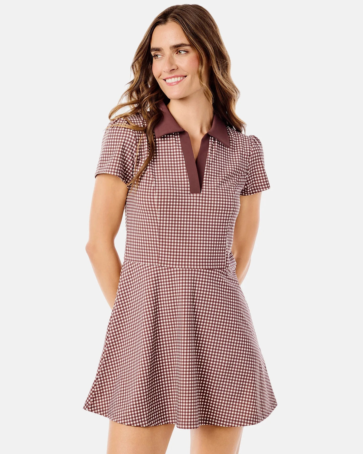 Cricket Dress - Milk Chocolate Gingham