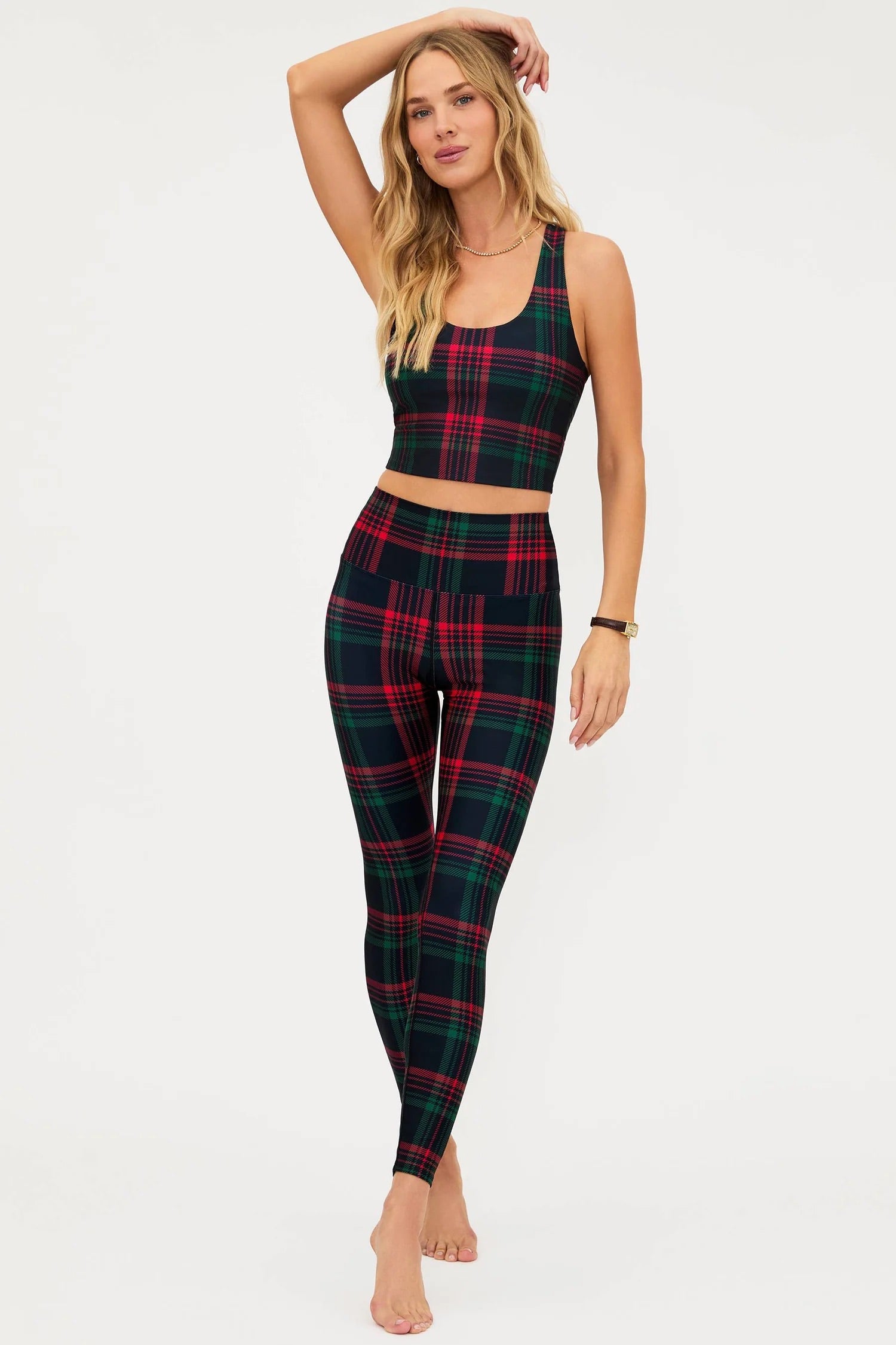 Piper Legging - Ribbon Plaid