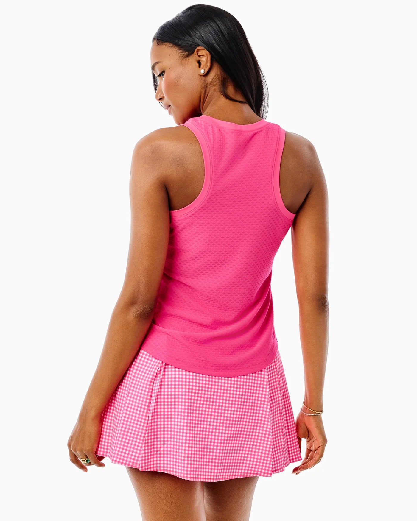 Scoop Neck Everyday Tank - Bright Pink