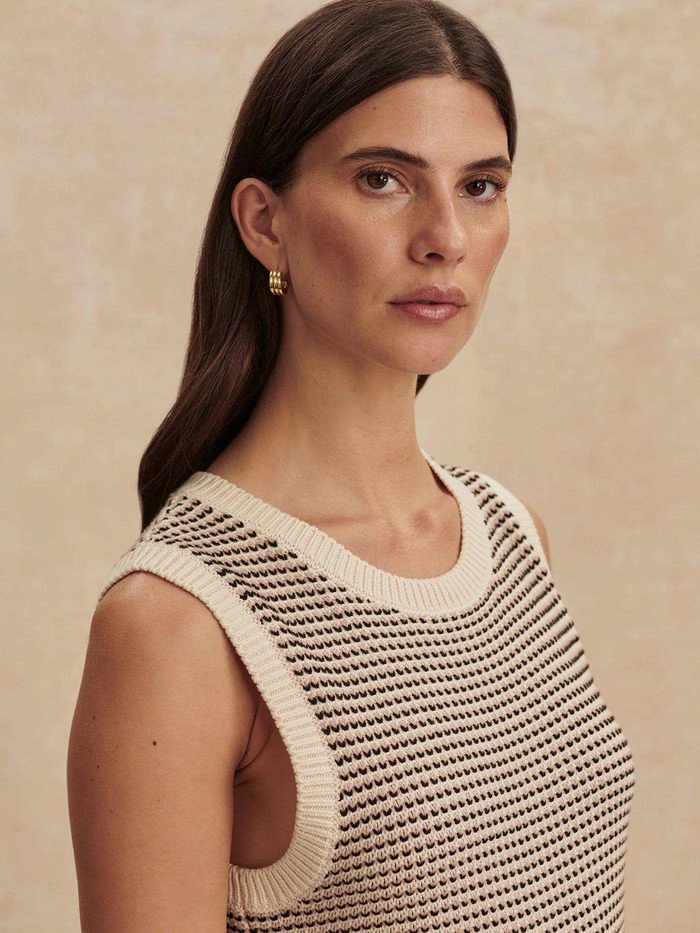 Sadia Stitch Knit Dress - Birch