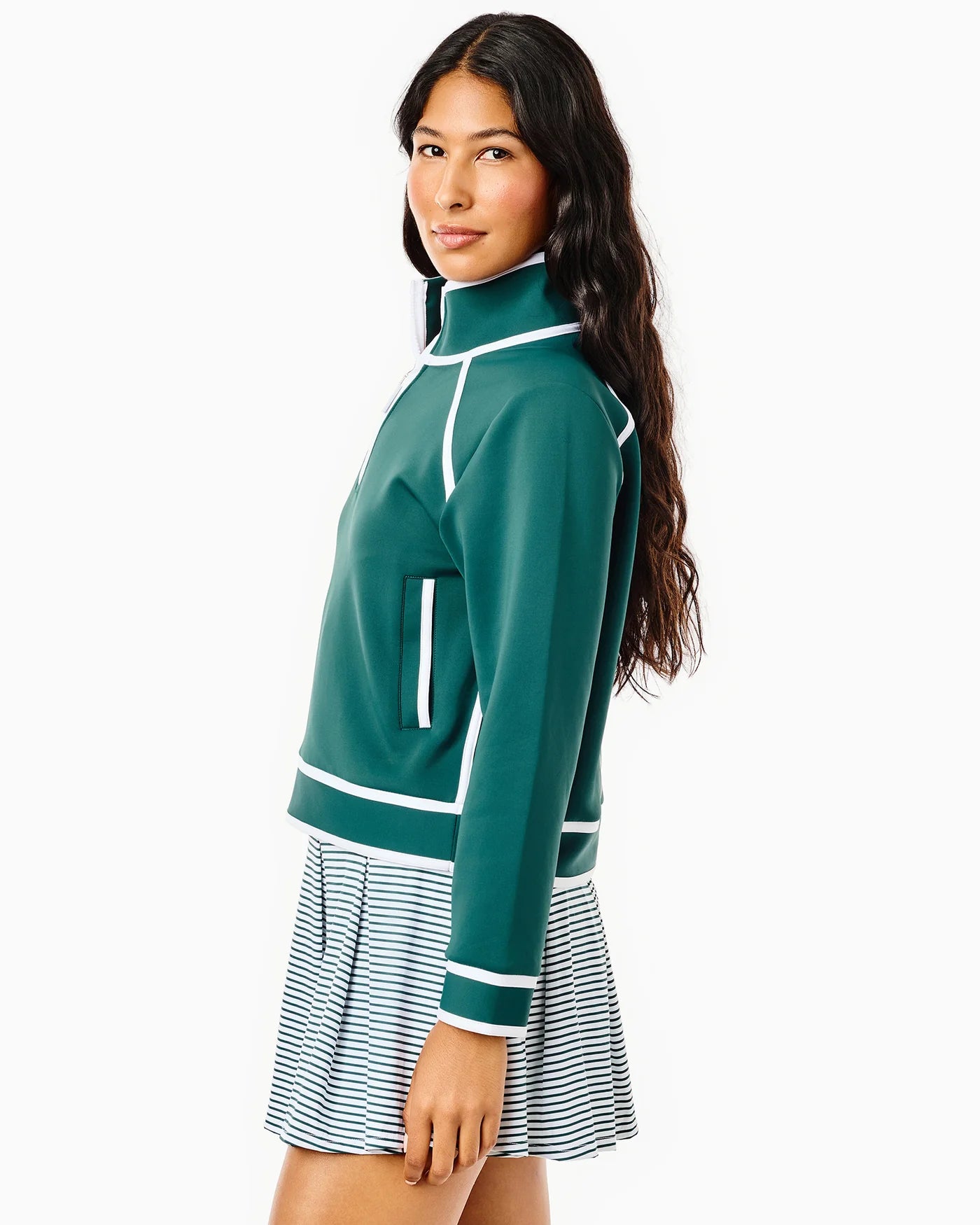 Bainbridge Quarter Zip - Ivy