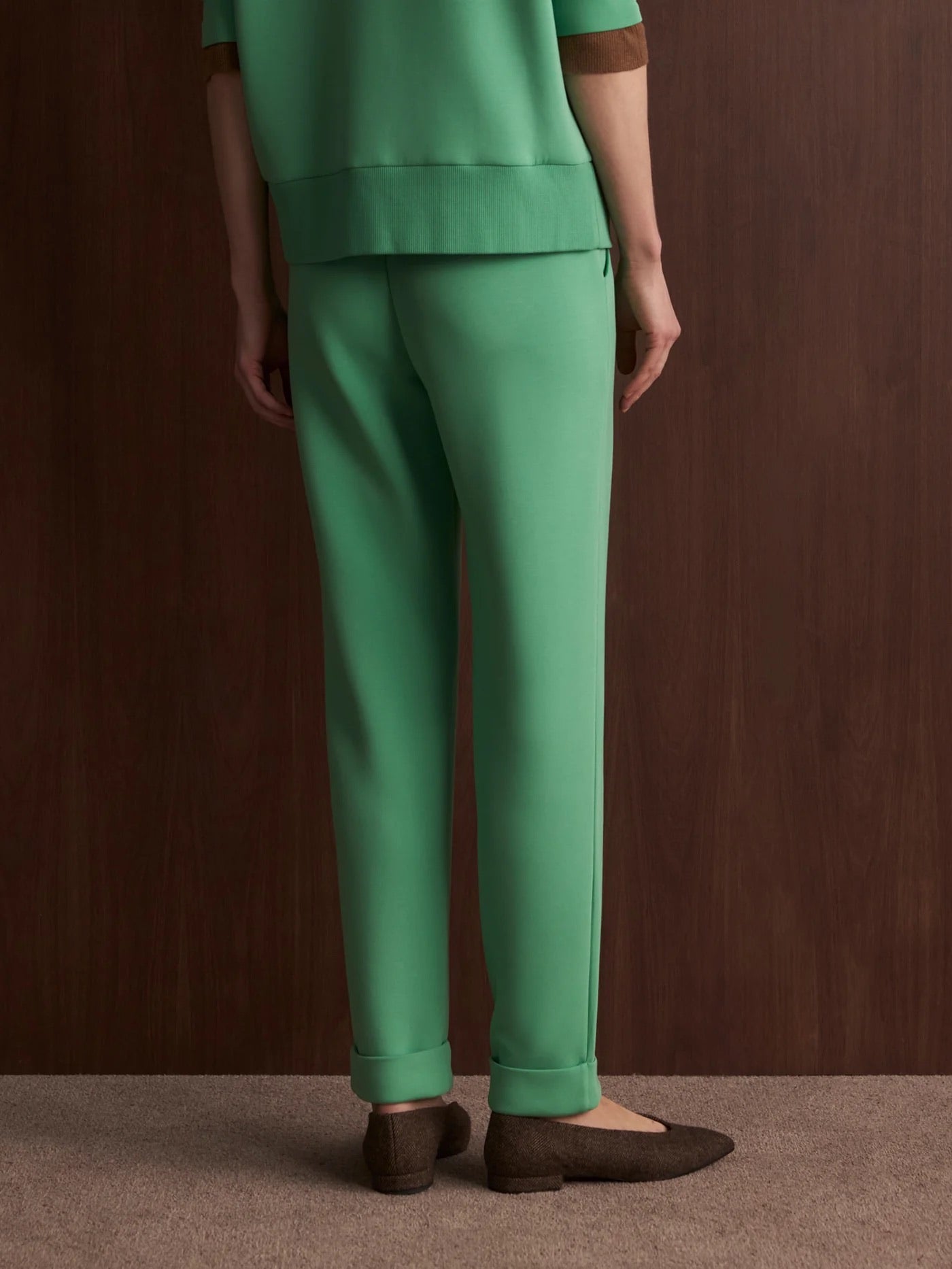 The Rolled Cuff Pant 25 - Green Spruce