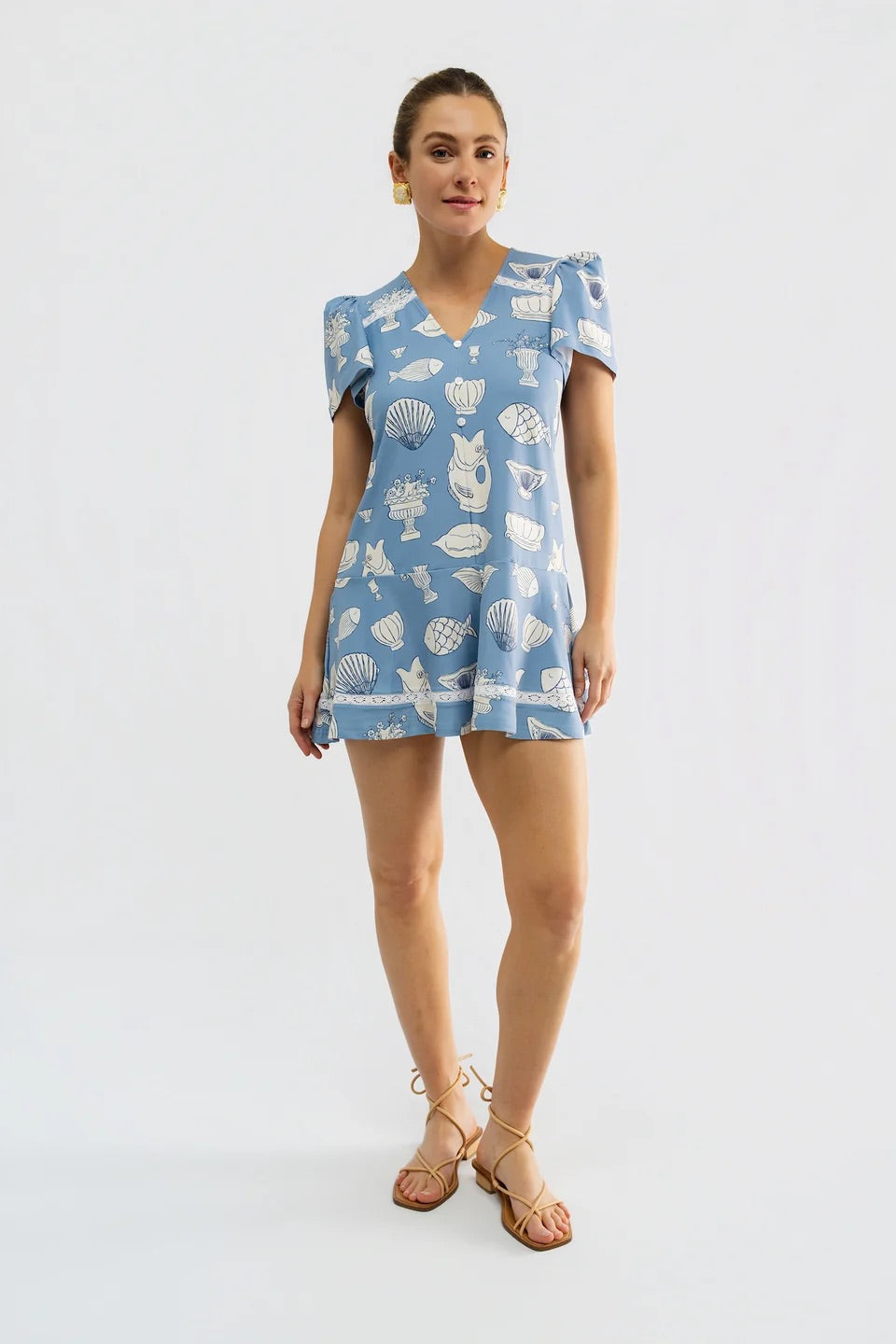 The James Dress - Ocean Vase