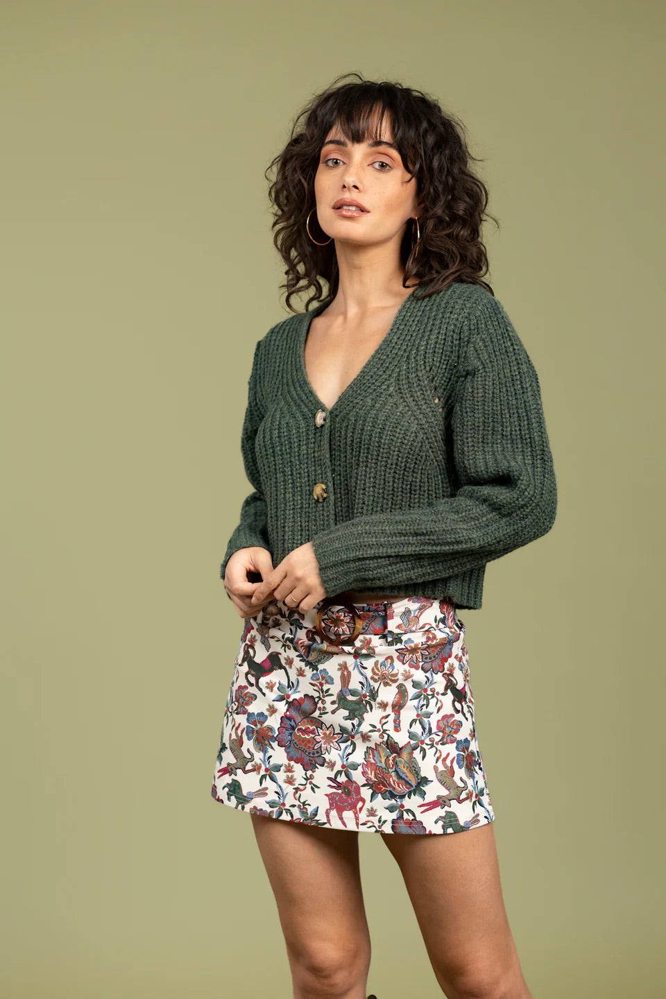 The Blythe Skirt - Woodland Flora