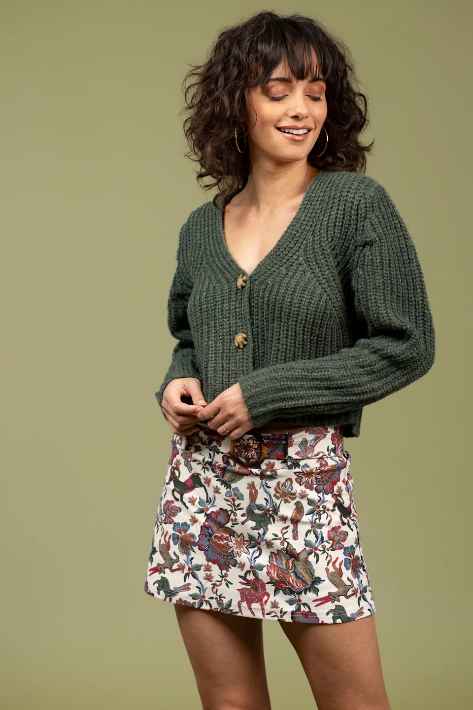 The Blythe Skirt - Woodland Flora