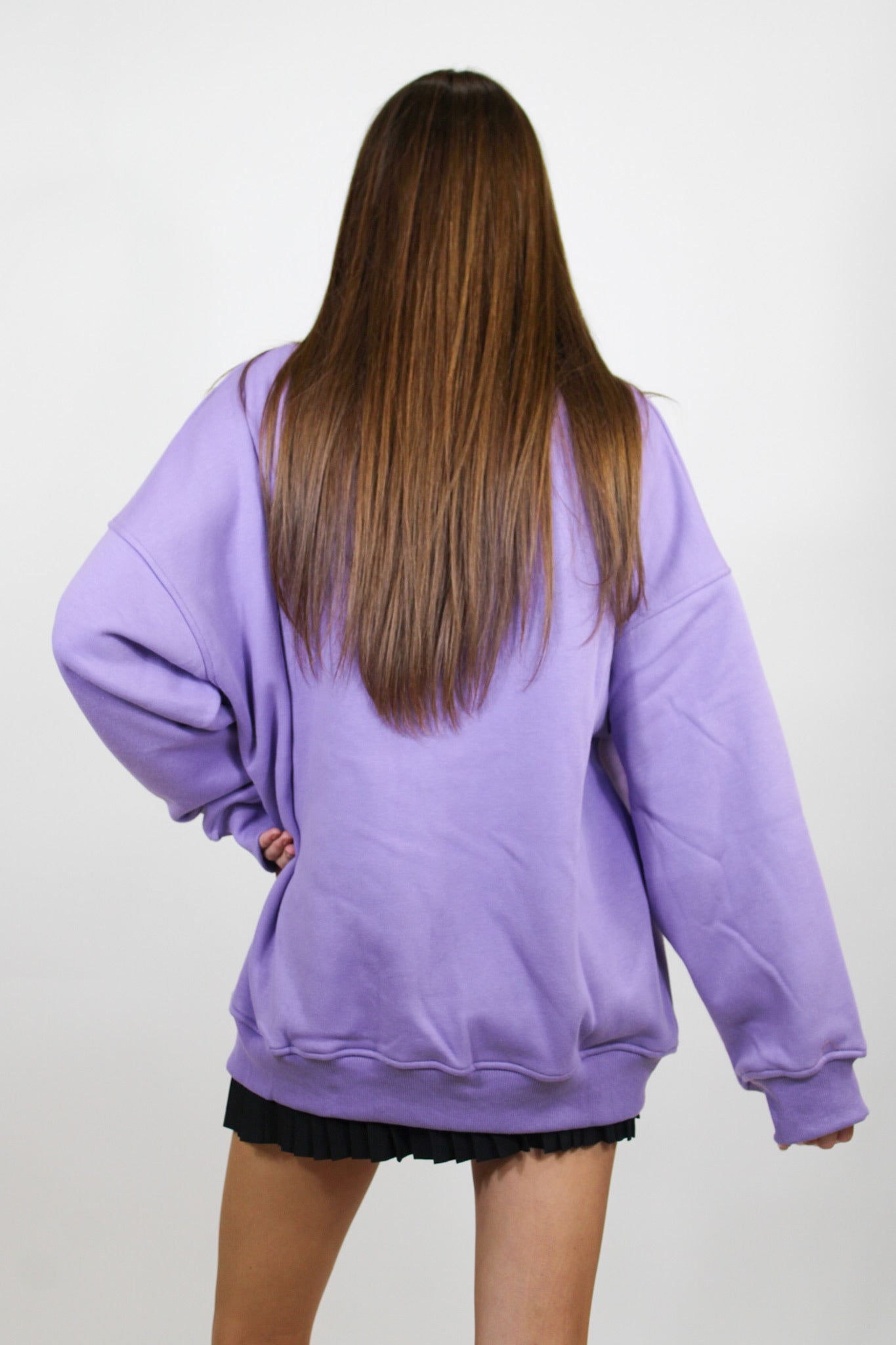 Purple Santa Monica Crewneck
