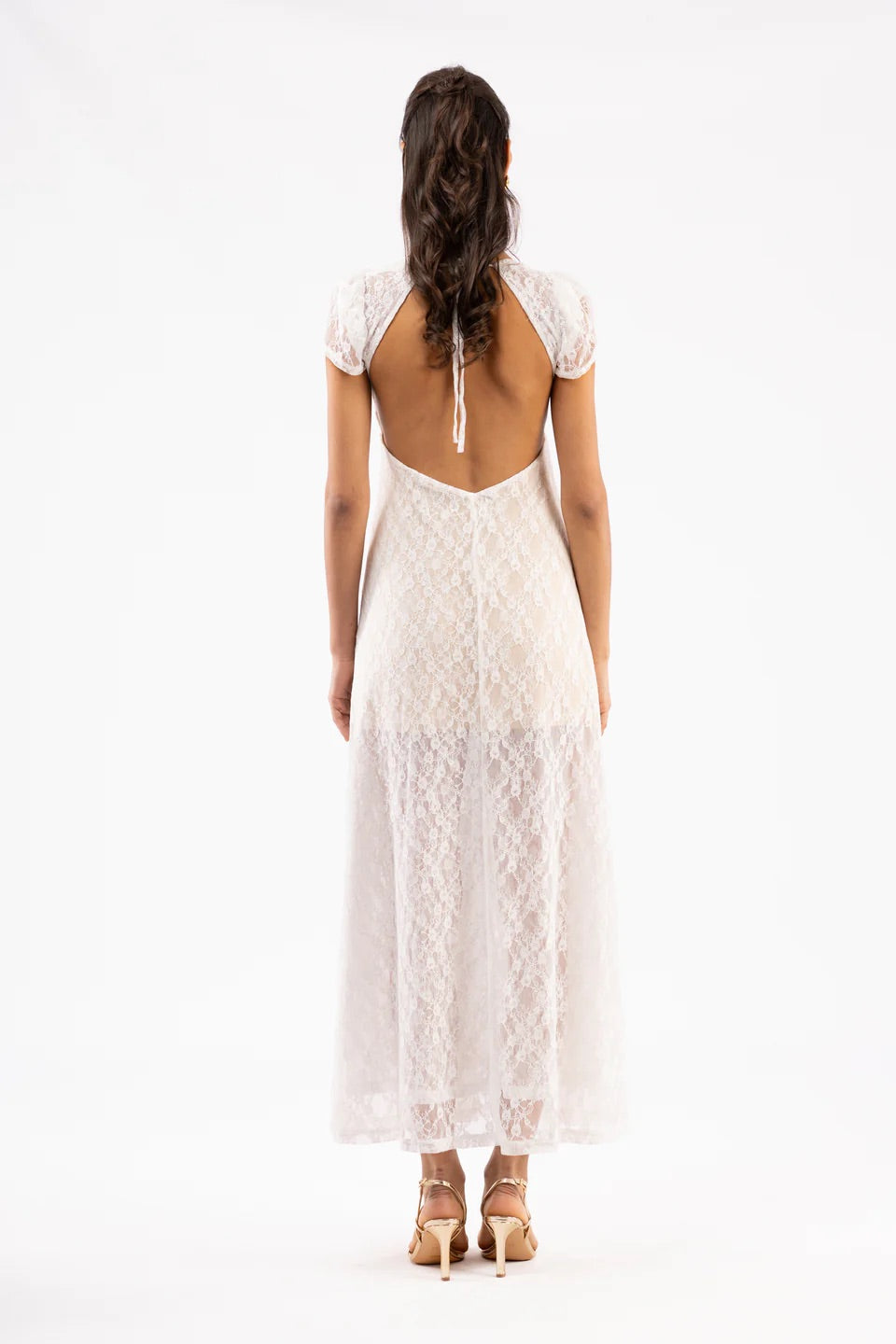 The Meg Dress- White