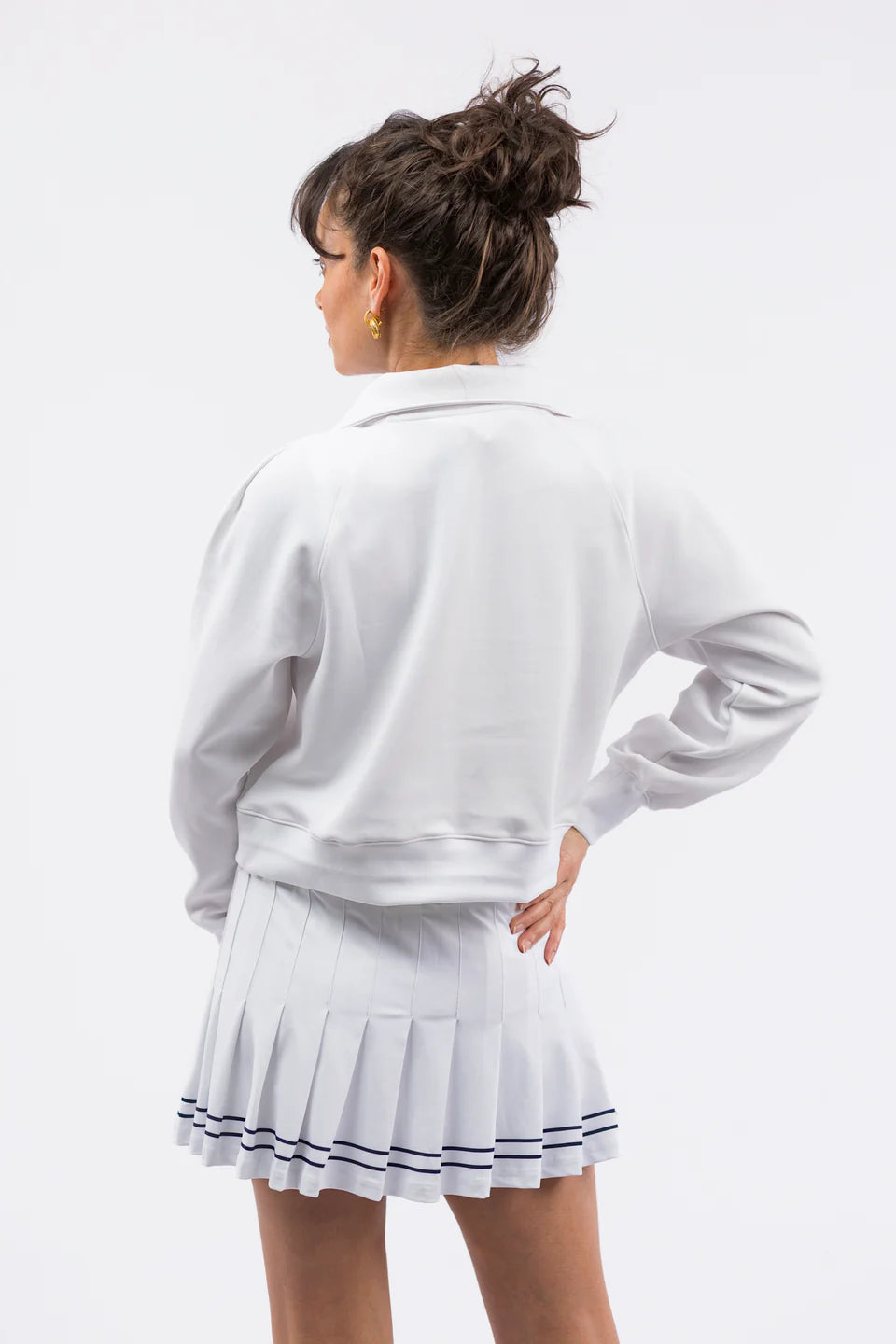 The Nora Sweatshirt - White