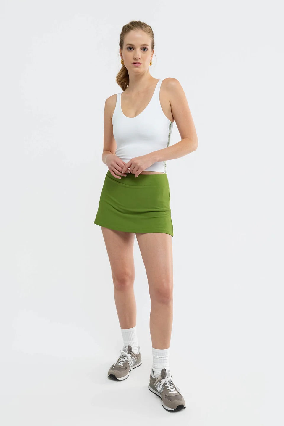 Fletcher Skort - Green Olive