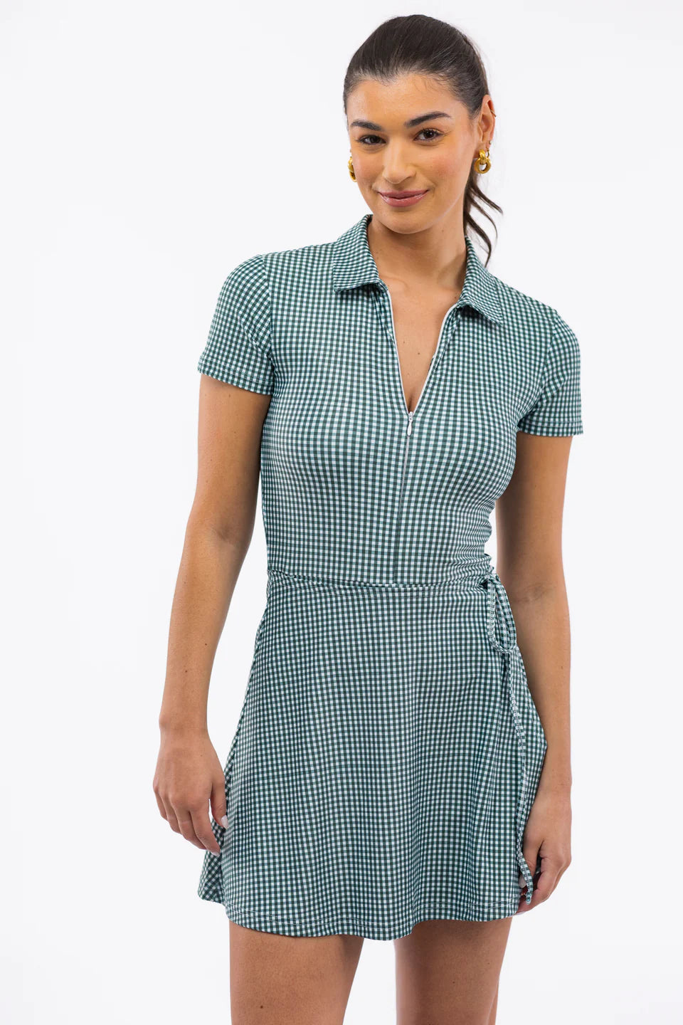 The Ivy Dress - Rosemary Gingham