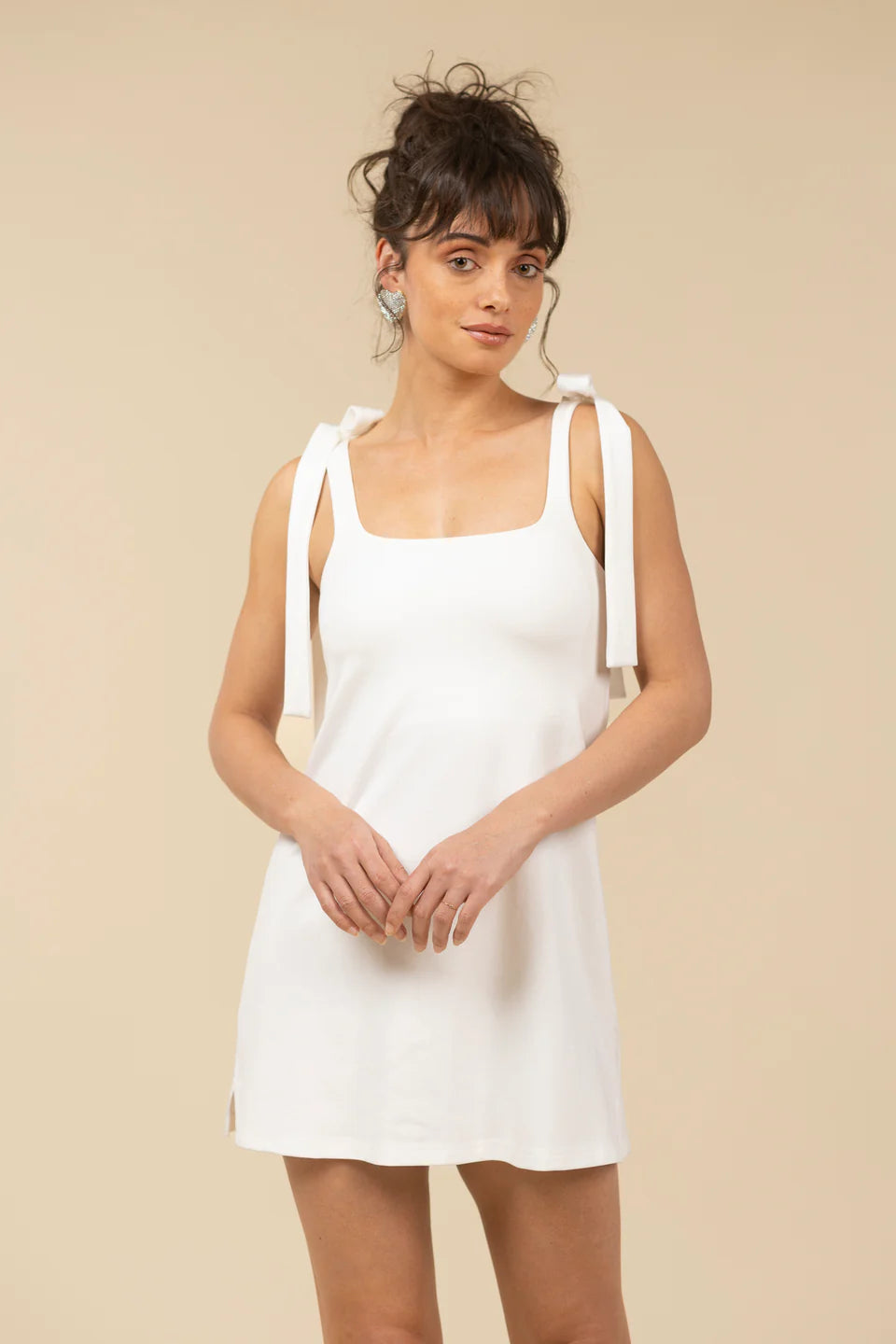The Constance Dress - Off White