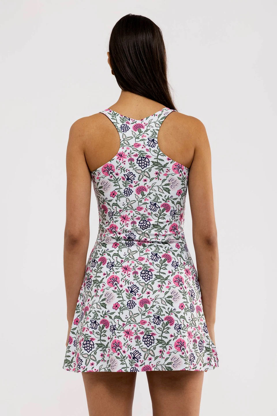 Campbell Dress - Perennial Play Pink