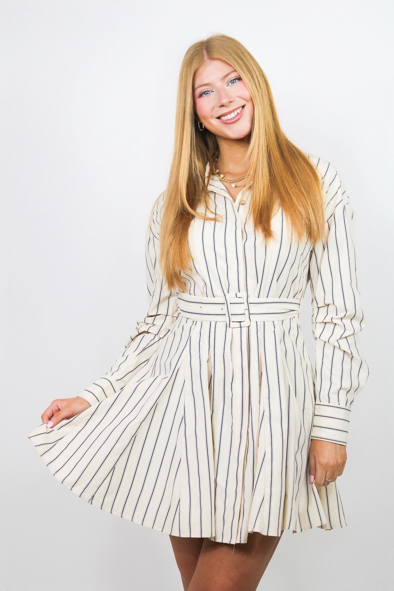 Nautical Mini Dress