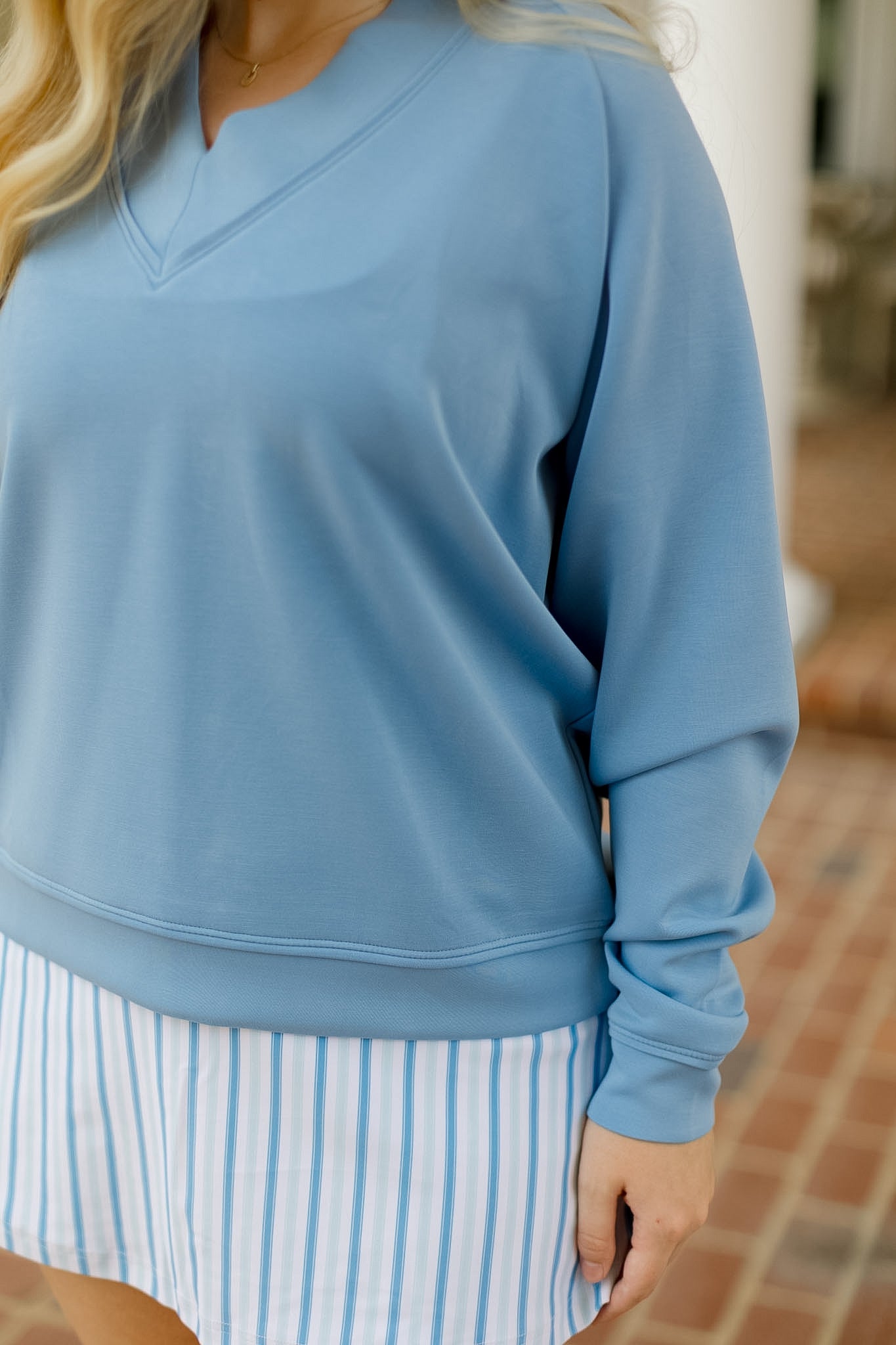 The Candace Sweatshirt - Regatta