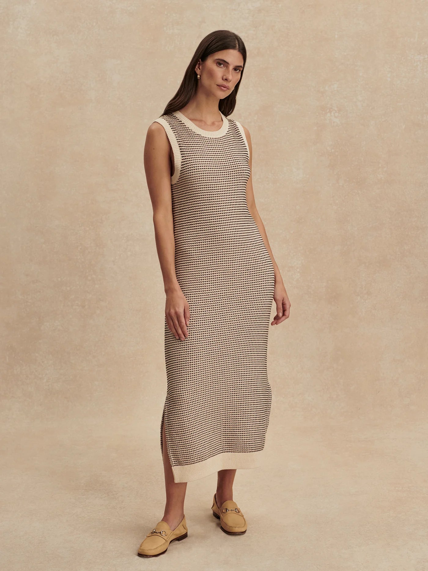 Sadia Stitch Knit Dress - Birch