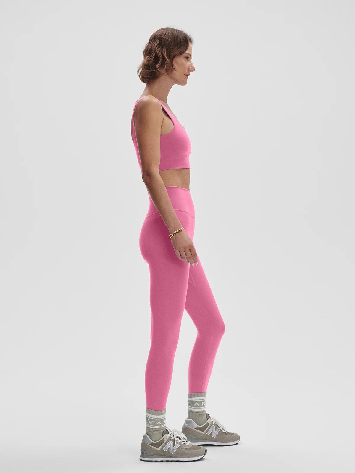 Freesoft High Rise Legging 25 - Ibis  Rose