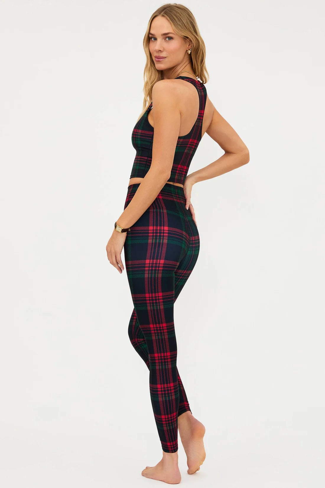 Piper Legging - Ribbon Plaid