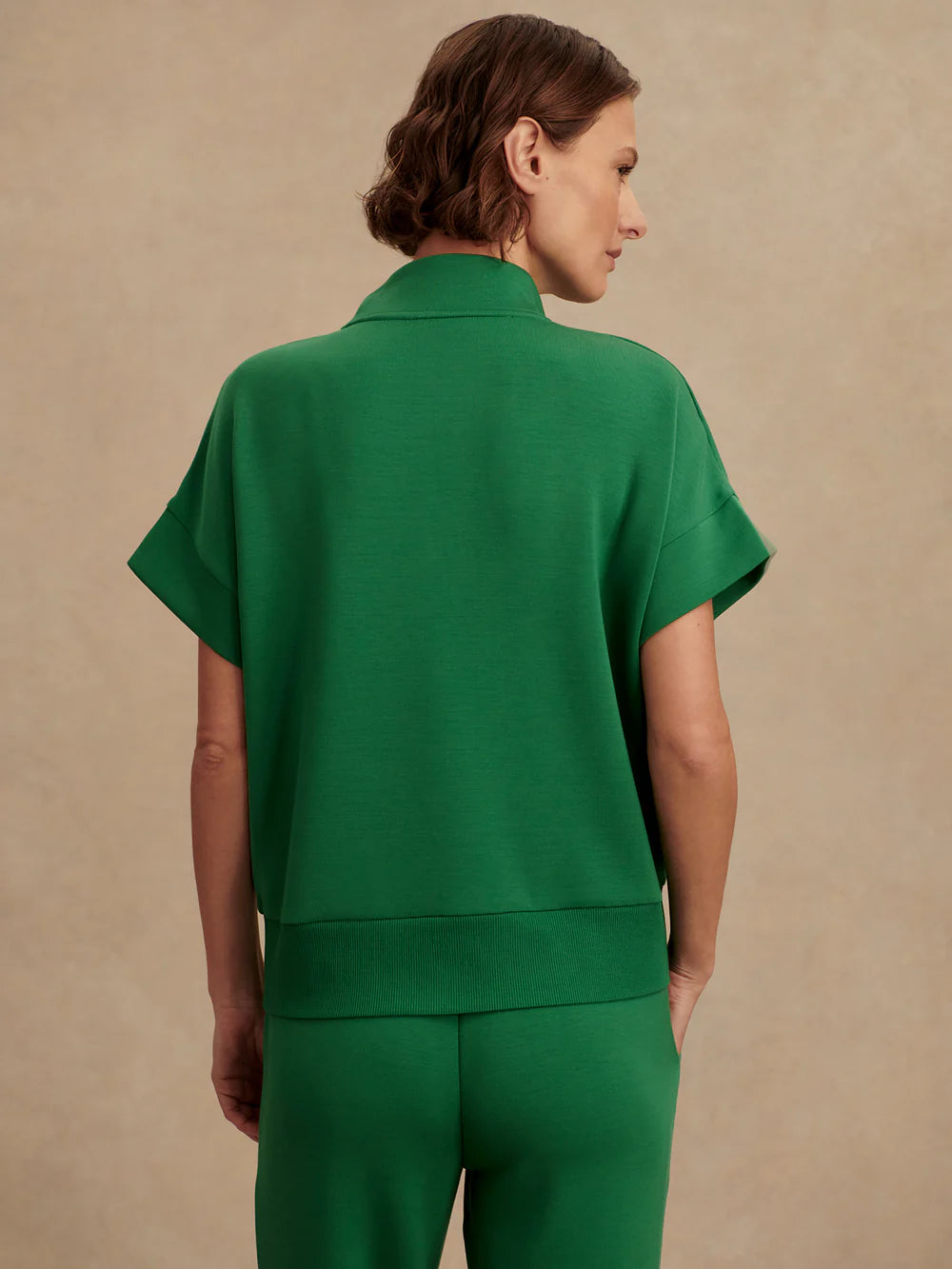 Ritchie Short Sleeve Sweat - Verdant Green