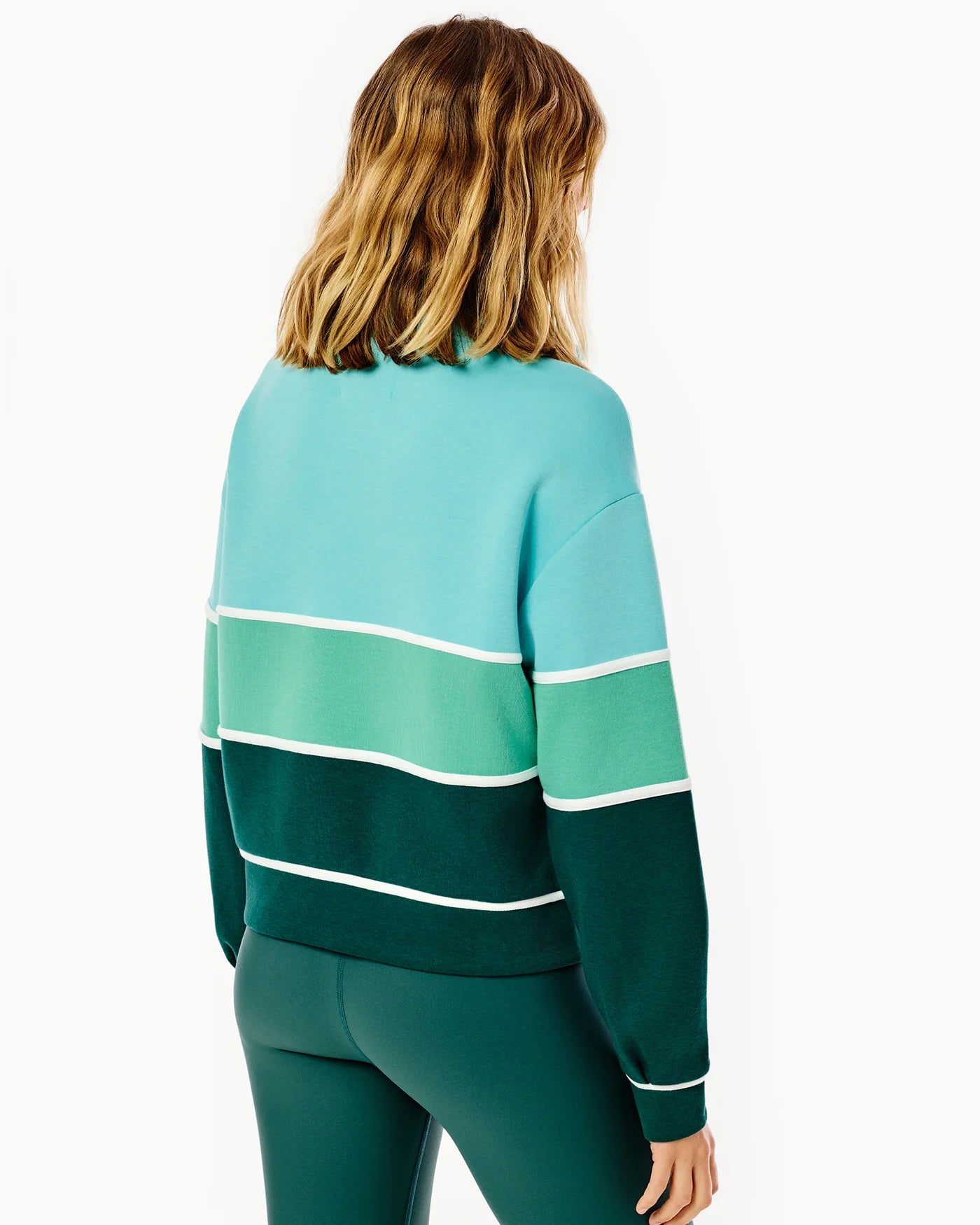 JV Quarter Zip - Mint/Sage/Ivy