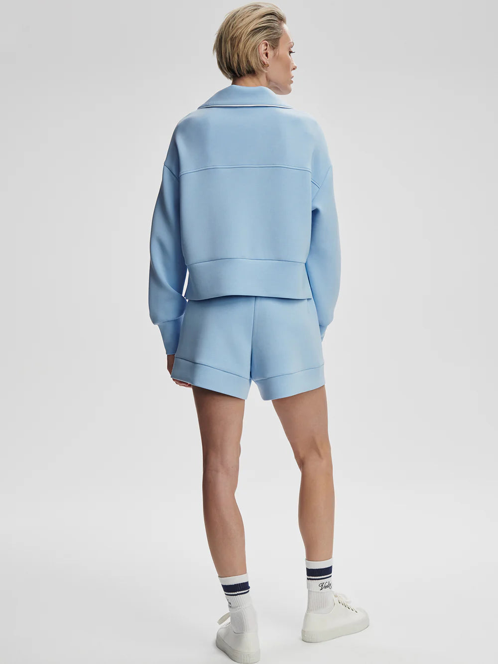 Davenport Half Zip - Airy Blue