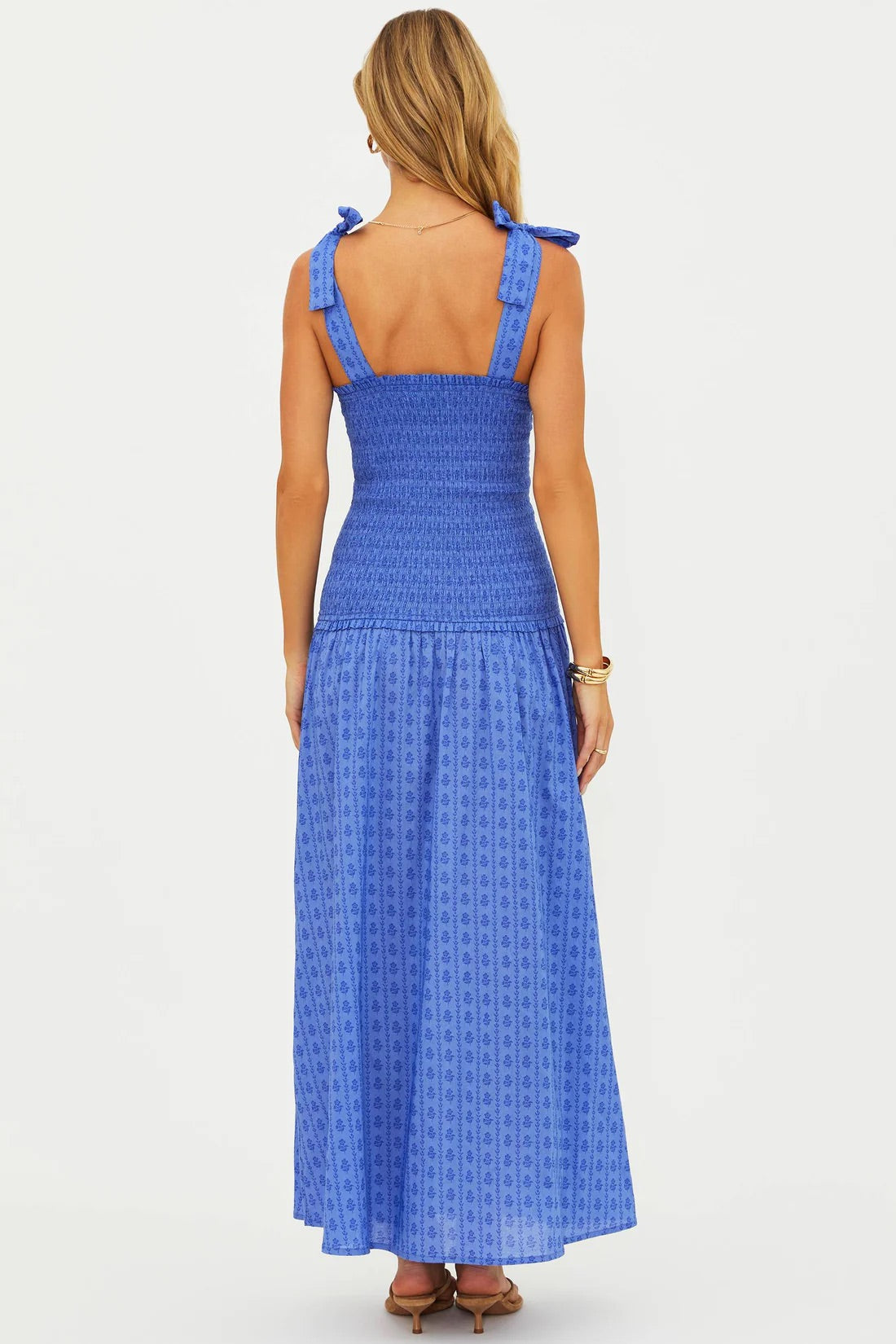 Isadora Dress - Sapphire Sea