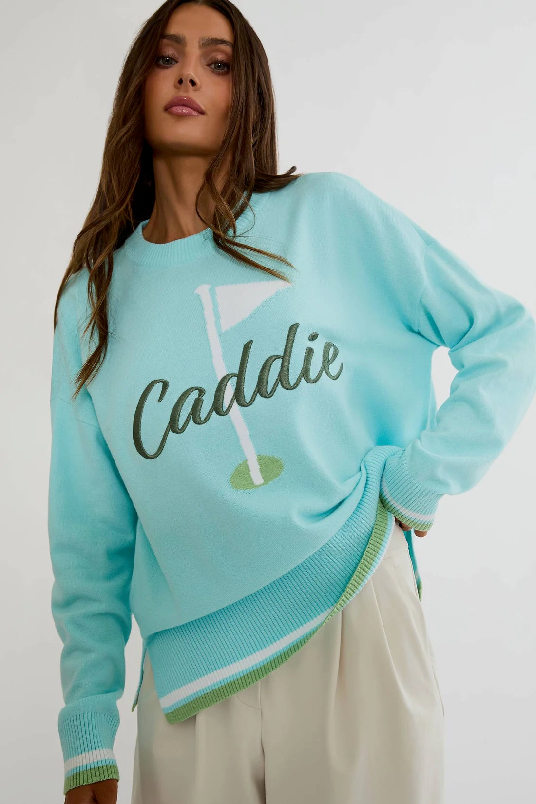 Callie Sweater - Misty Morning