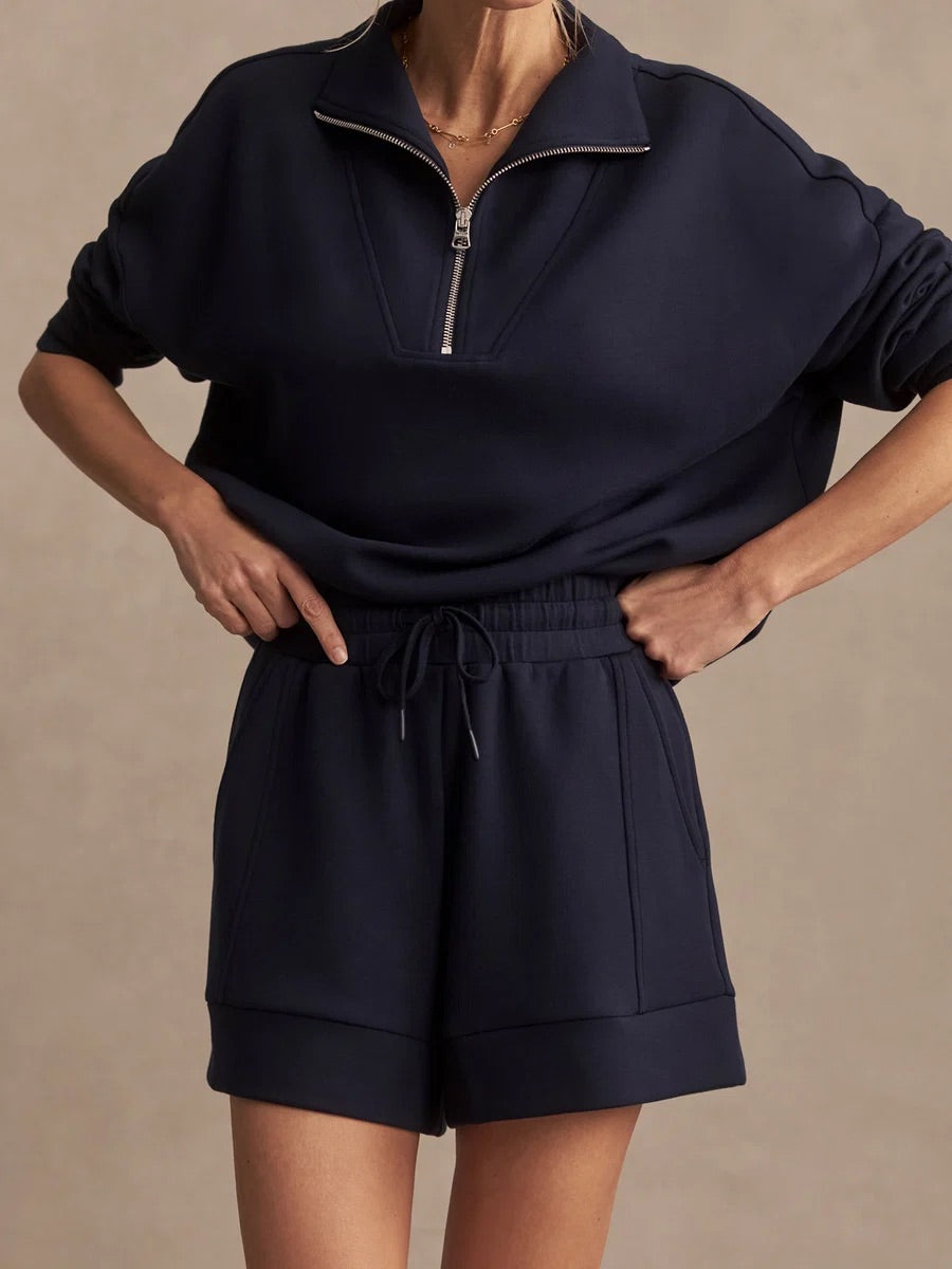 Atrium High Rise Short 4.5 - Navy