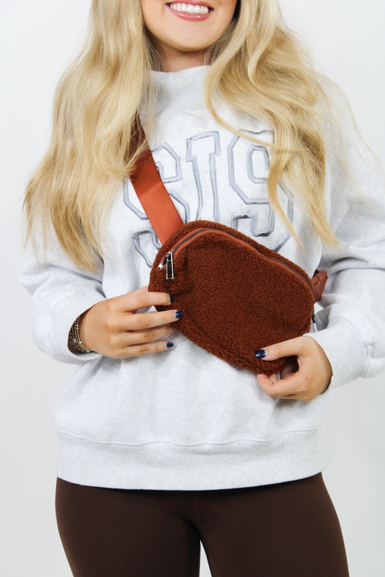 Fuzzy Crossbody Bags