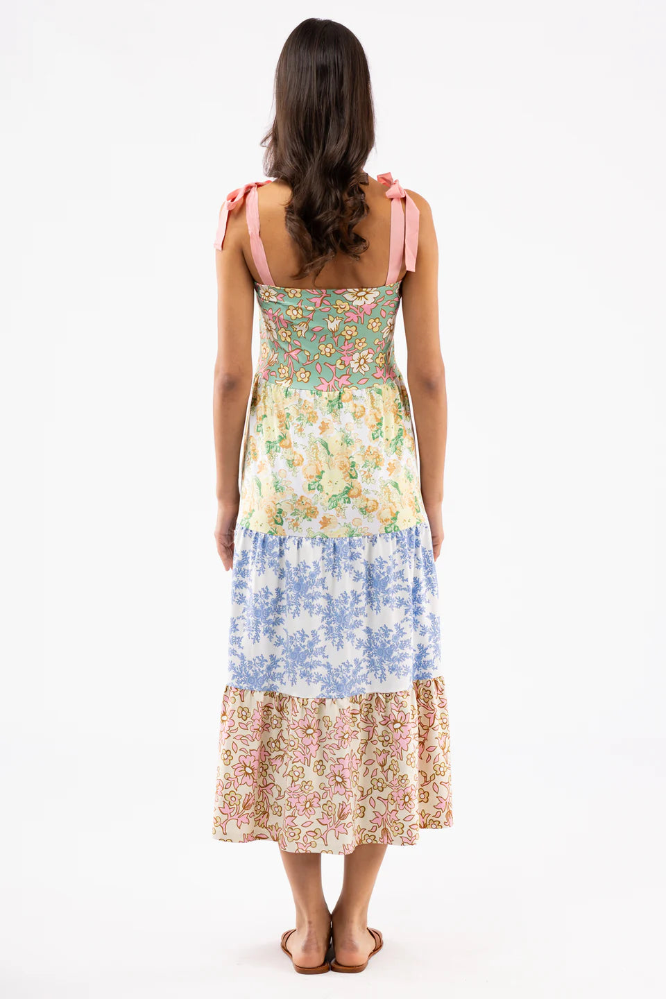The Sage Dress - Spring Petals Multi