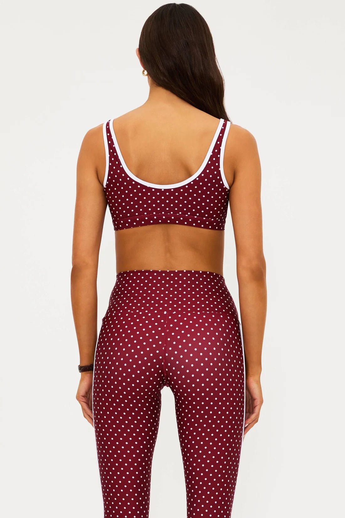 Moxie Top - Crimson Dot