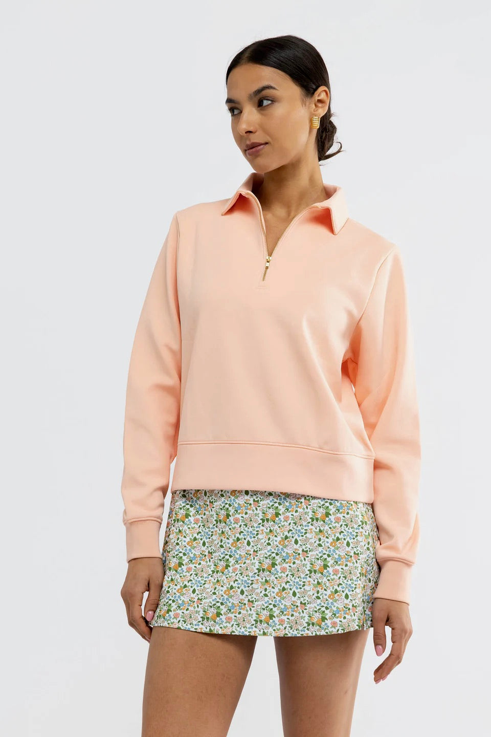 Chase Quarter Zip - Melon