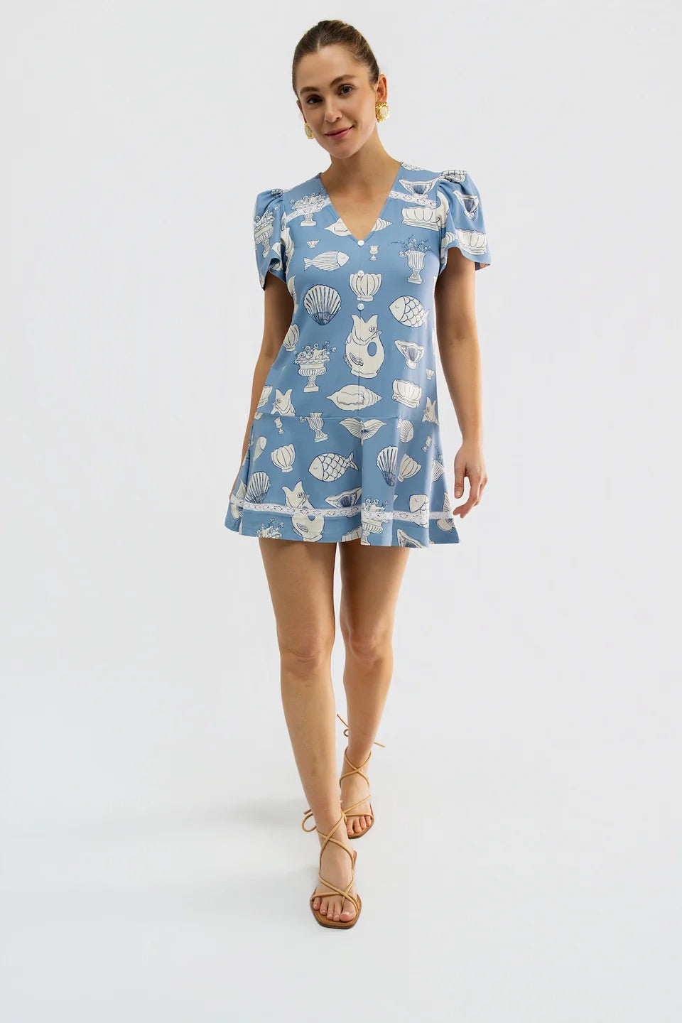 The James Dress - Ocean Vase