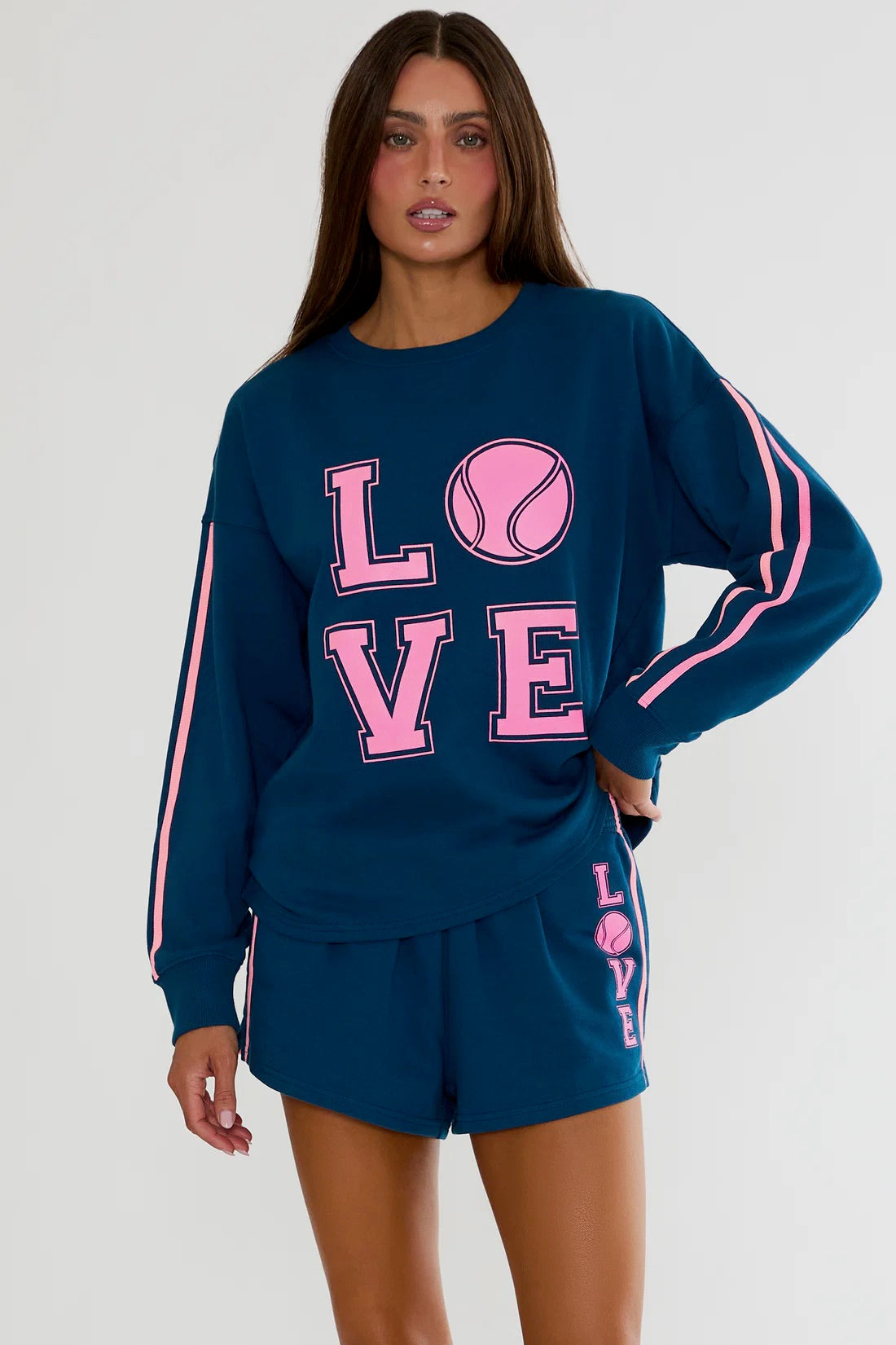 BeachBriot Cyra Top in Seashell Isle colorblock, featuring a stylish sleeveless design with vibrant, tropical-inspired pattern.