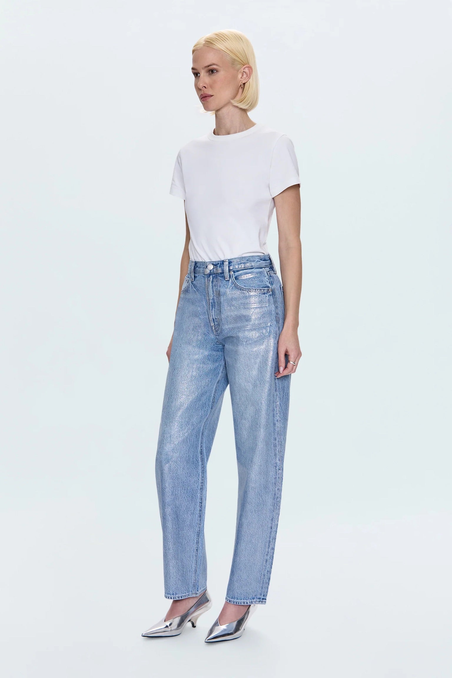 Wes High Rise Barrel Jean - Spellbound