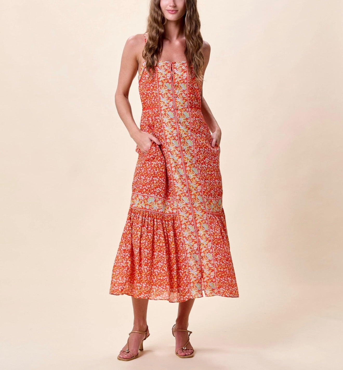 Miralani Midi Dress - Solara