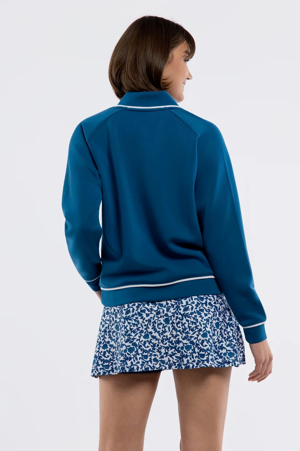 The Candace Pullover - Porcelain