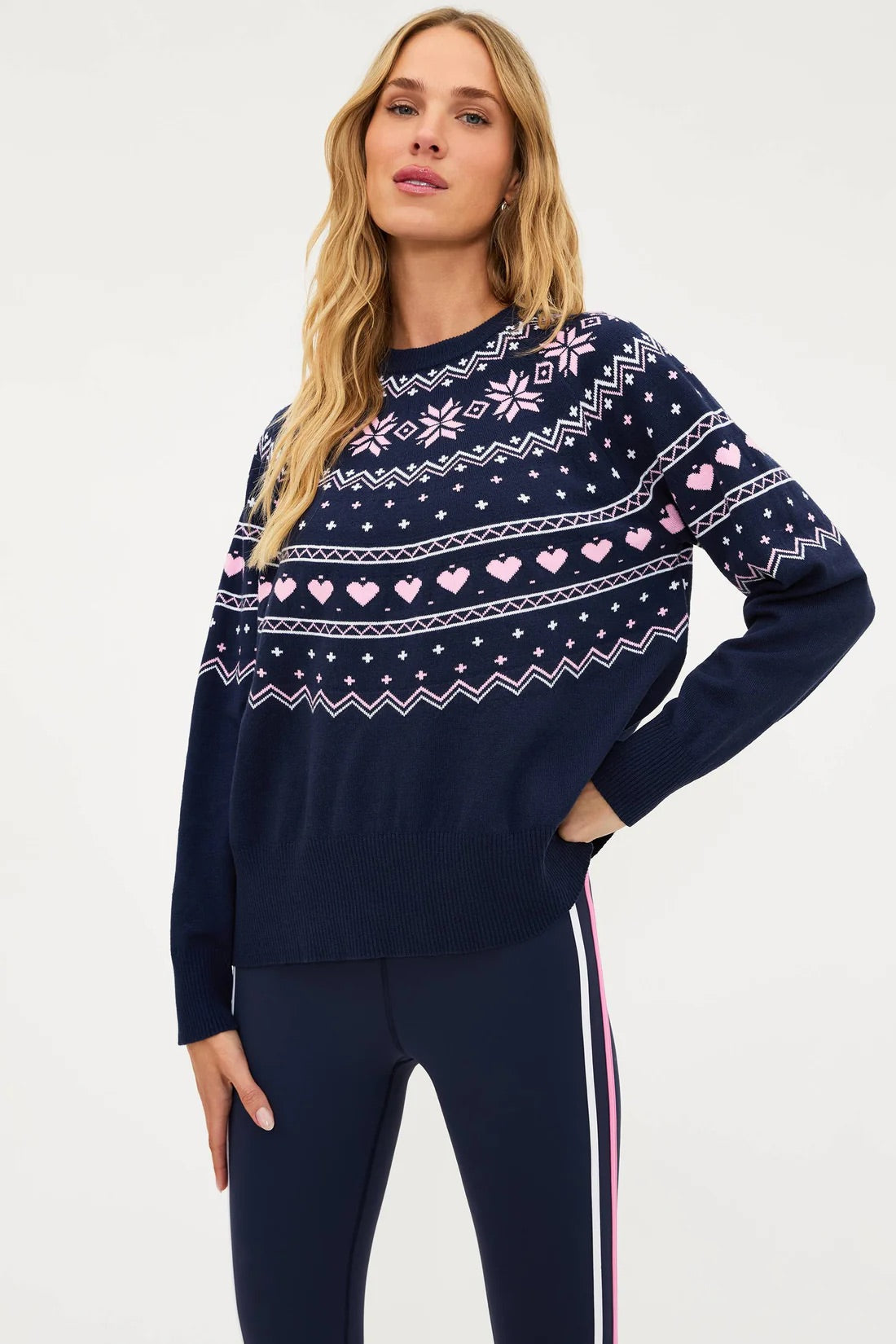 Elizabeth Sweater - Snowy Peak Fairisle