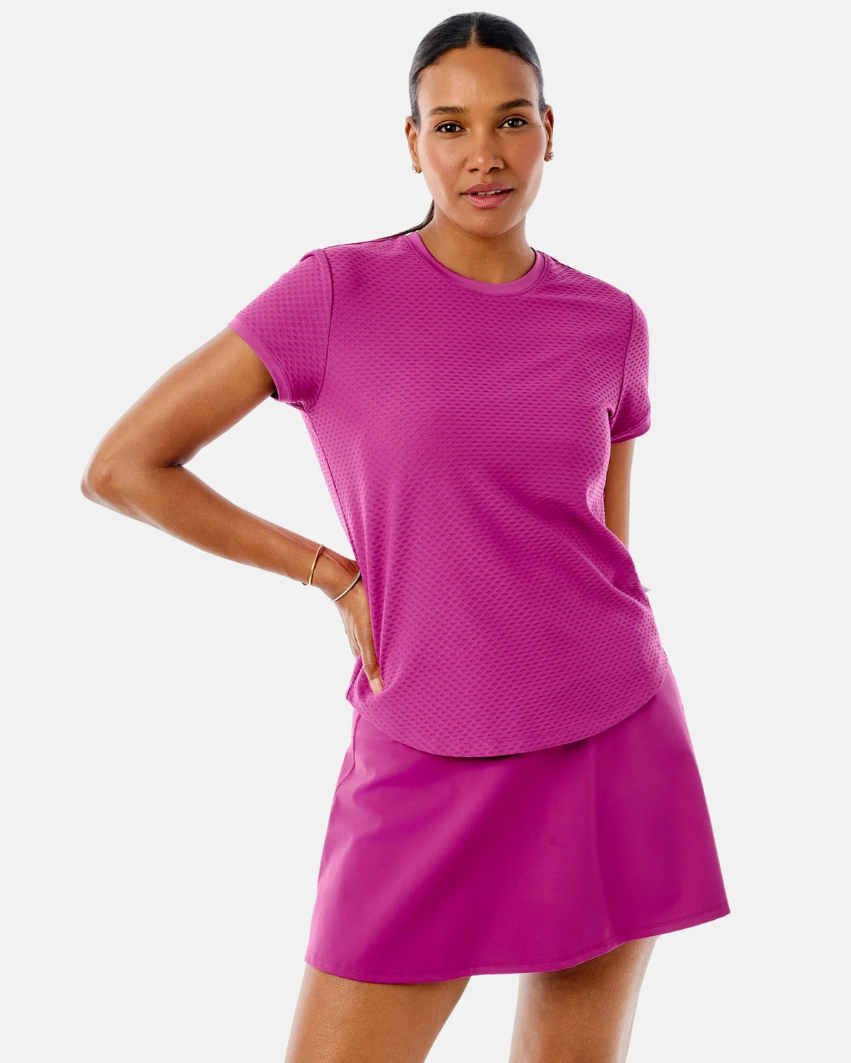 Palmetto Short Sleeve - Plum