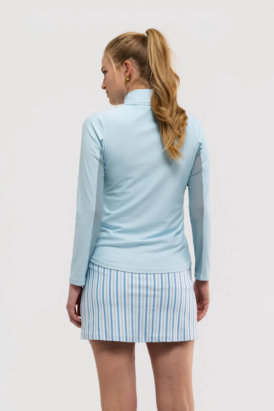 The Ava Ruffle Quarter Zip - Seasalt