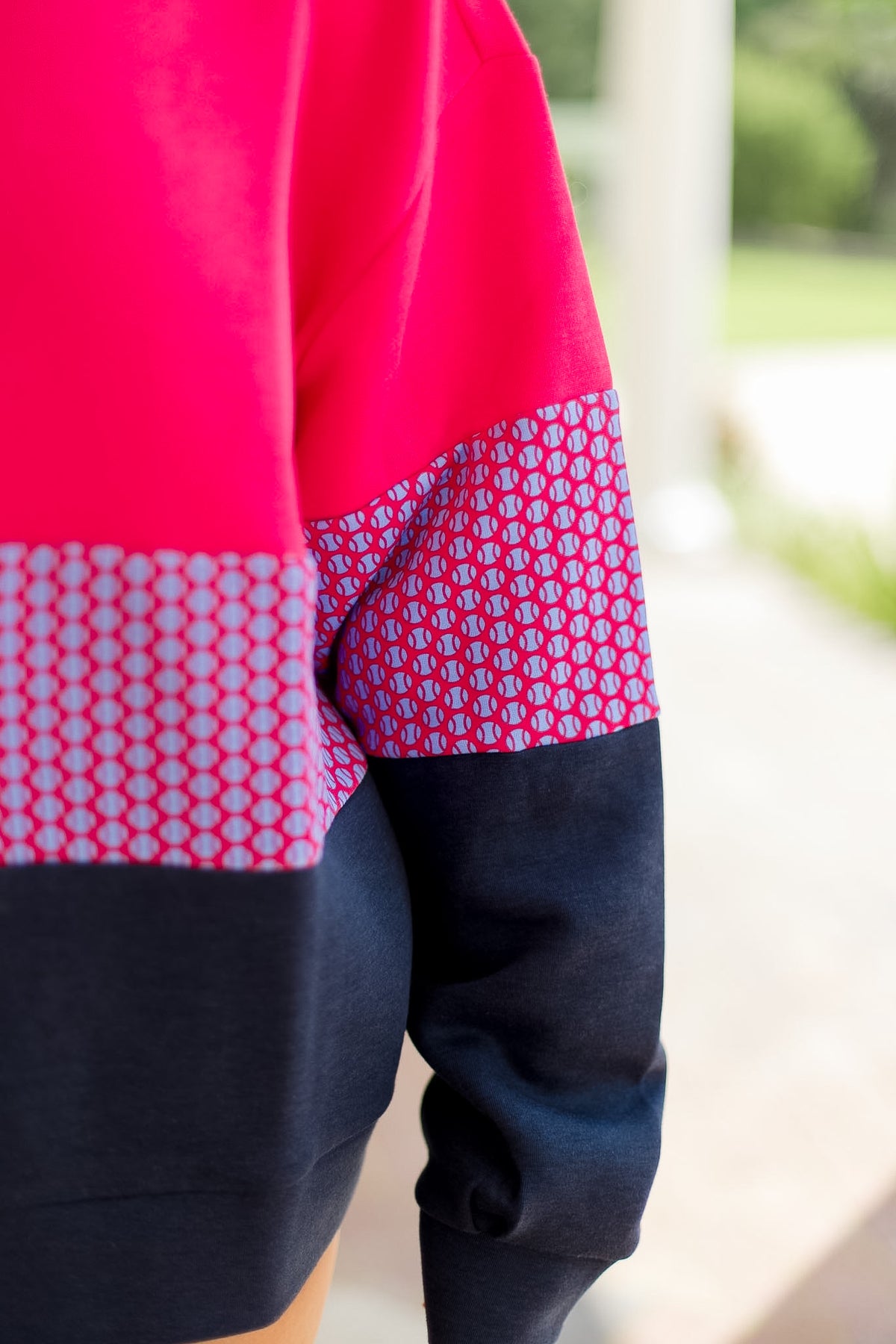 JV Quarter Zip - Berry/Berry Love