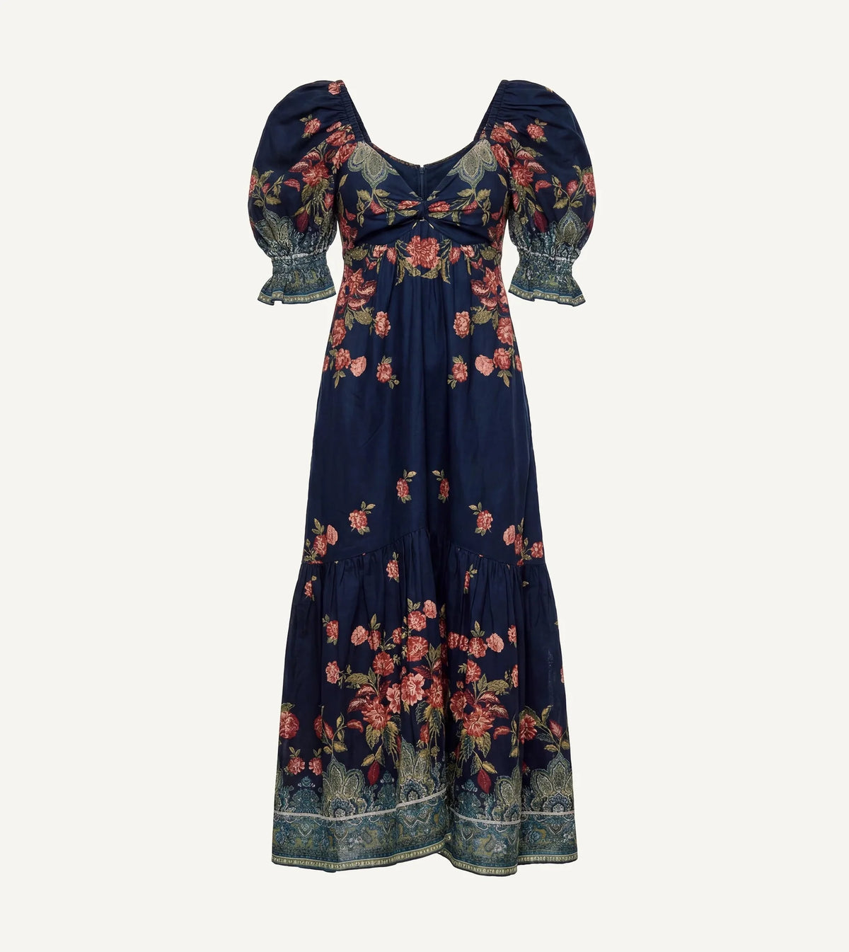 Eglantine Jewel Ankle Dress by CLEOBELLA displayed on a model, featuring elegant design and intricate details.