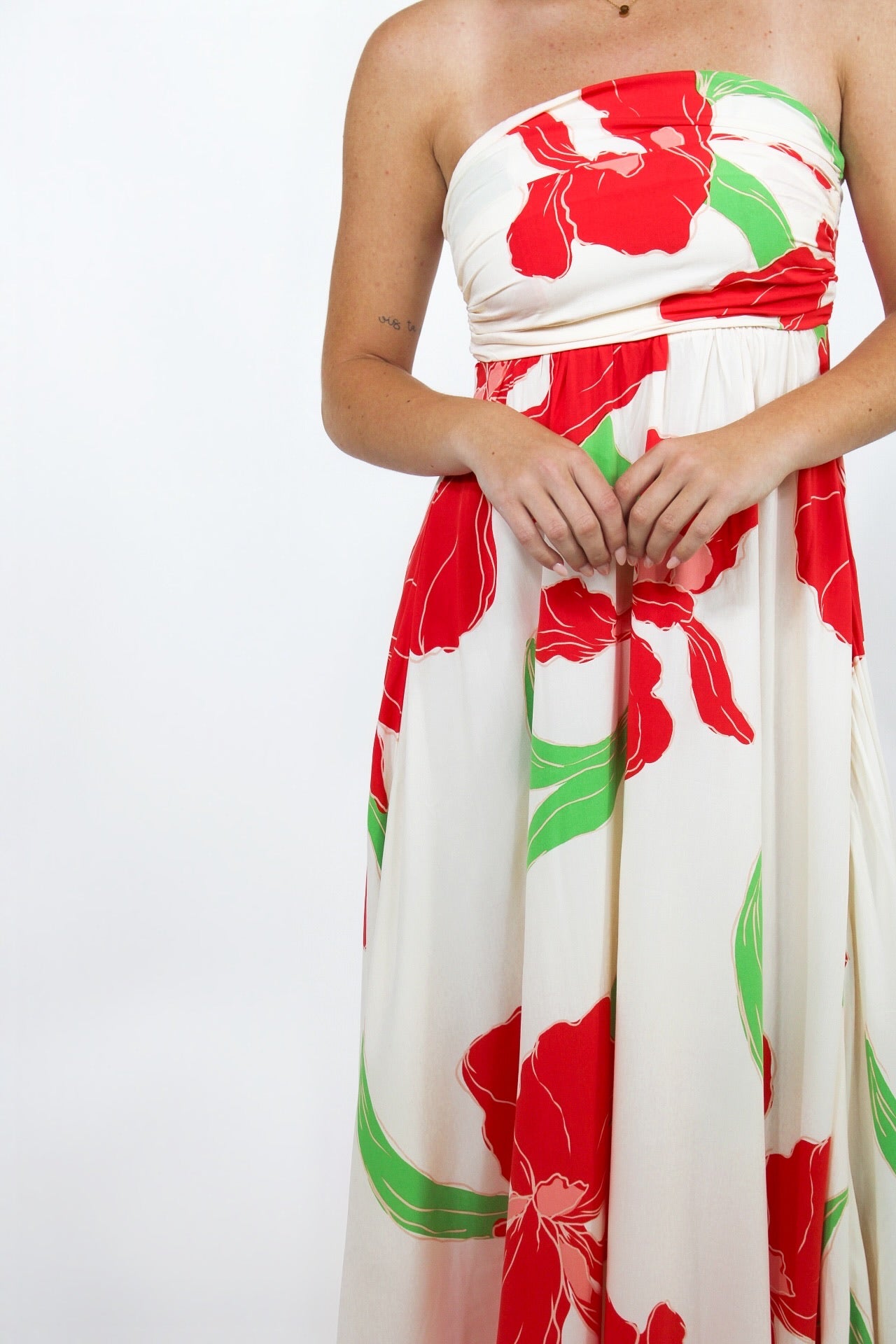 Rubylicious Strapless Midi